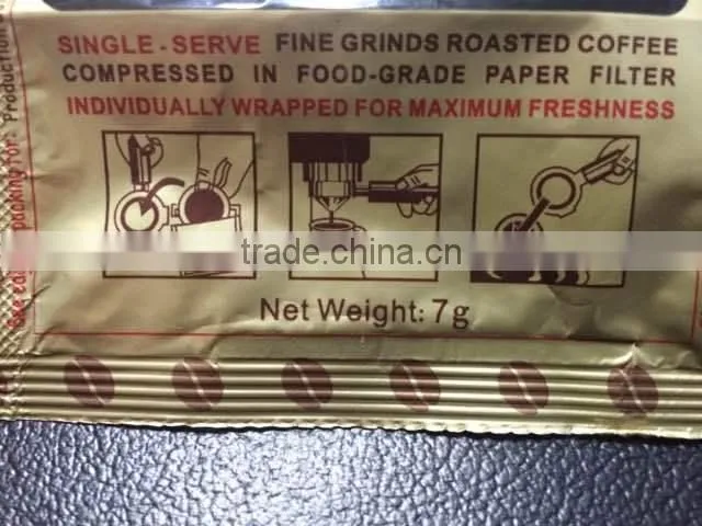 Automatic circular coffee pod packaging machine