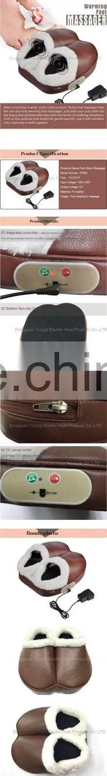 Multi-function Electric Heating Foot Massager For Indoor