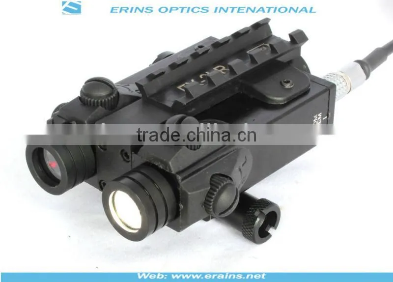 New Military standard Tactical LED light with red laser sight combo (FDA certified)