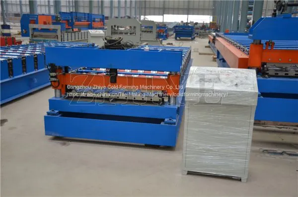 hydraulic roof sheet roll forming machine