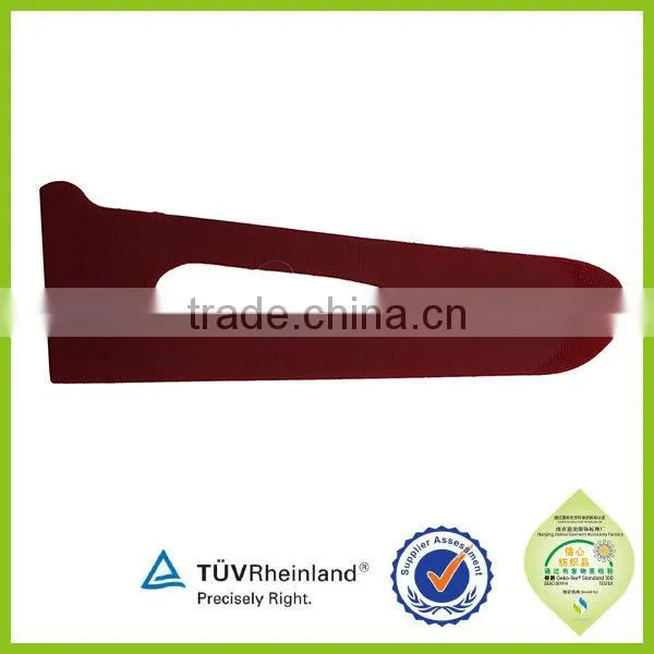 wrist elastic sleeve tab band with hook and loop