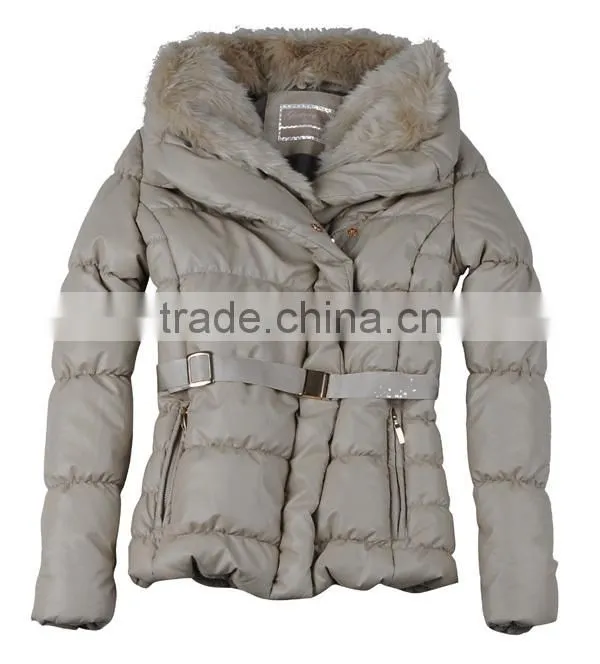 ALIKE fur collar winter jacket for women