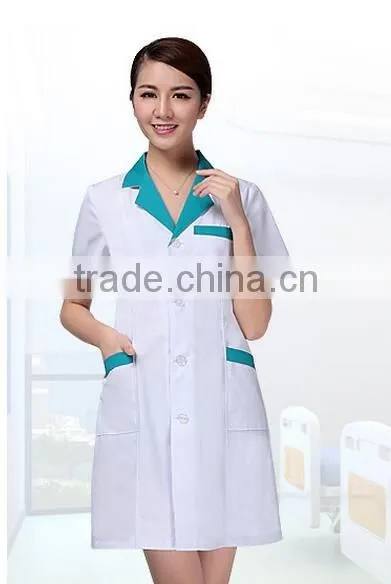 new design custom quality hospital doctor's uniform UFM1604
