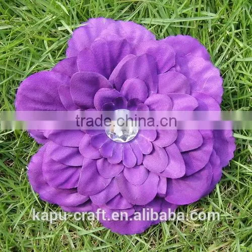 Cute handmade artificial peony flower hair clip