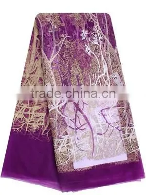 Bestway Textiles FL0134 Tulle Lace French Net Lace for Christmas Party