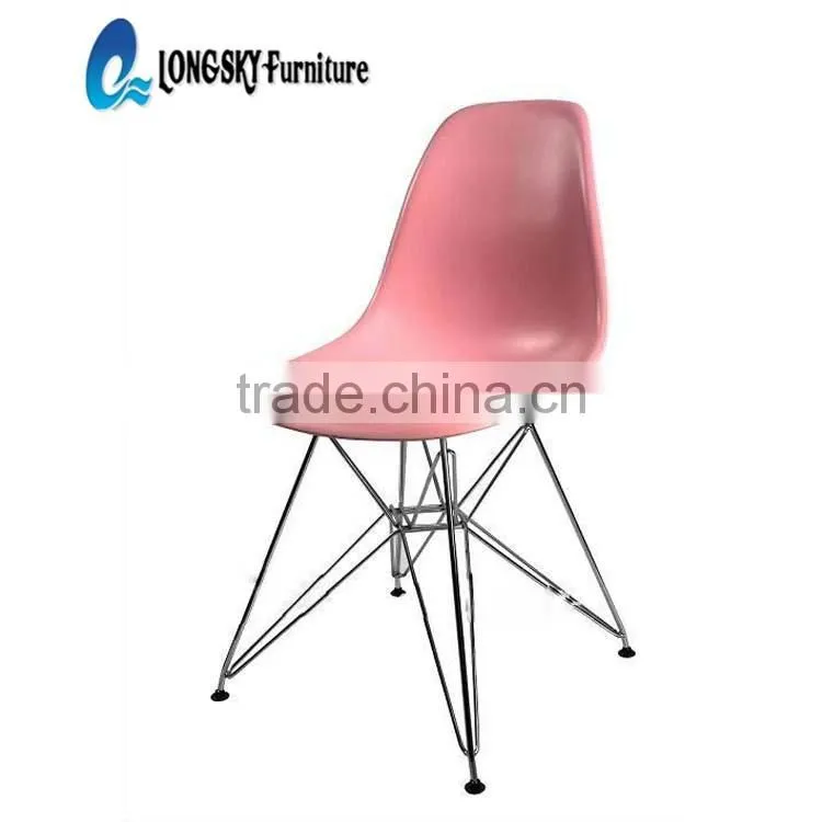 LS-4001A Modern Dining Room Furniture Cheap ABS Plastic Chair Replica Eiffel Chair