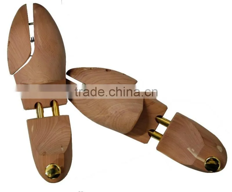 Factory supply different type custom wooden cedar shoe tree