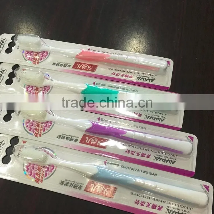 Nanometer Bristles adult toothbrush