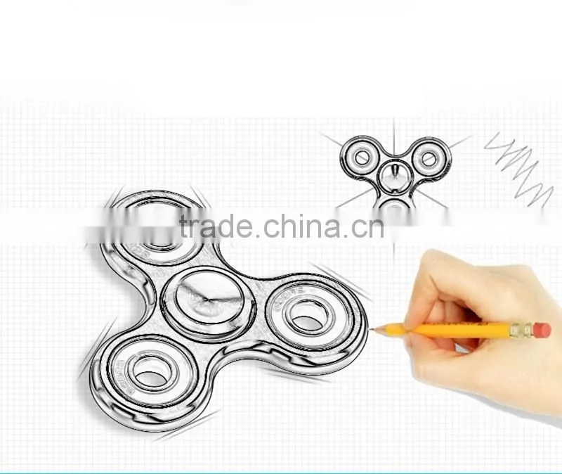 hand spinner fidget toy Aluminium alloy EDC Hand Spinner For Autism and ADHD Anxiety Stress Relief Focus Toys Kids Stress Wheel