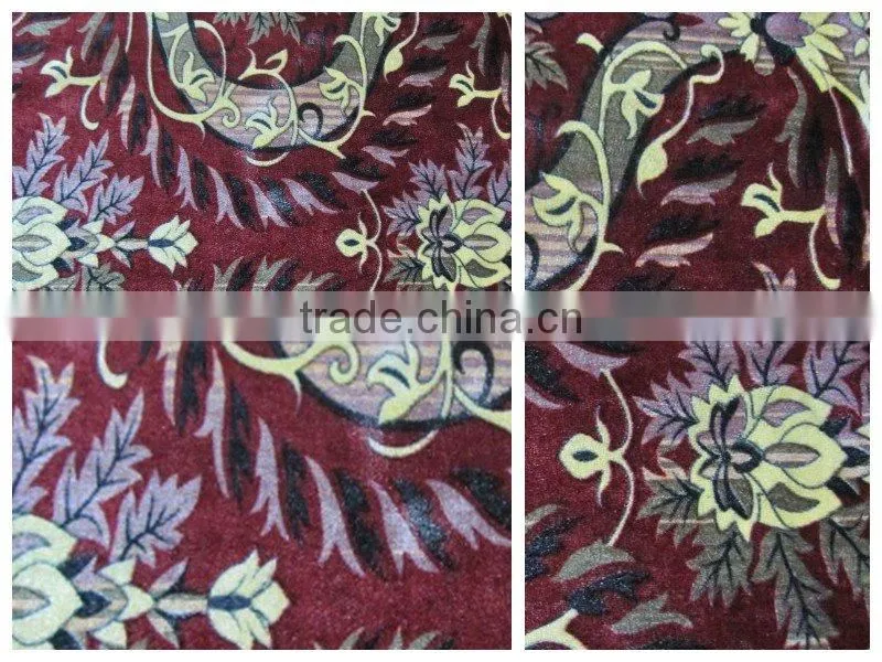 two-way elastic velvet fabric for garment