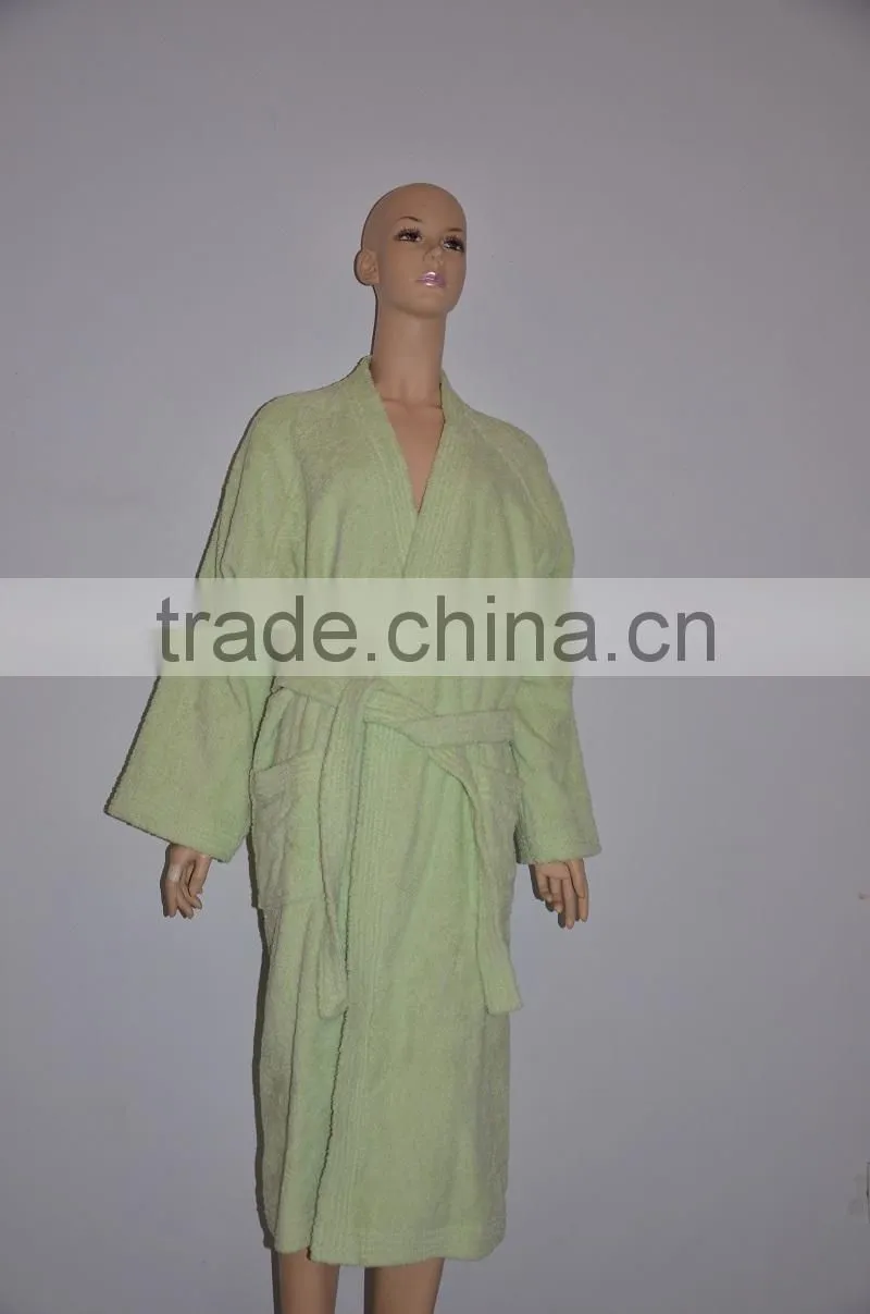 100%cotton bath robe