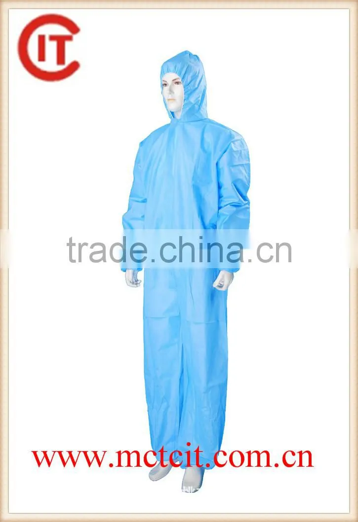 non woven coverall/disposable coverall/working coverall with lowest price