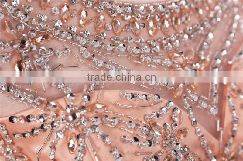 2018 Tulle Quinceanera Ball gown with Intricately Beaded Bodice Gemstone Beading bridal gowns quinceanera dress ED0254