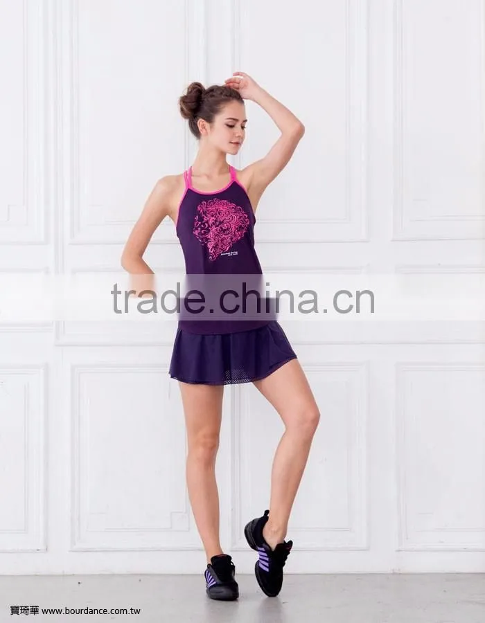 High quality coolmax women camisole dance yoga tops