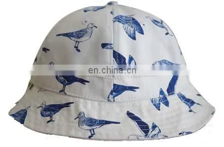 custom bob hat/cotton print bob hat/ bob hats