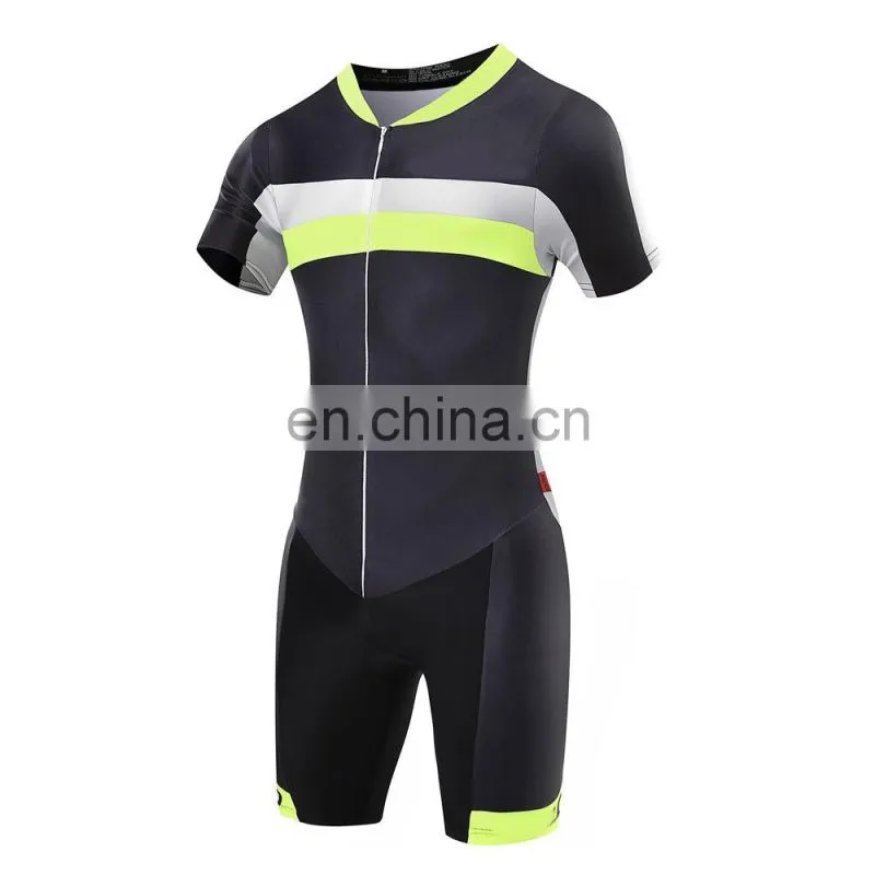 2017 oem cycling compression sportwear custom sublimated triathlon suit
