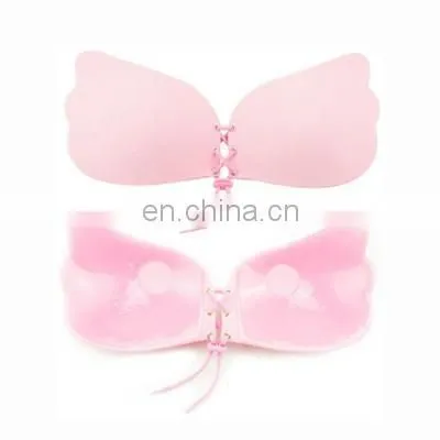 Women Bra Invisible Strapless sticky Bra Push Up Silicone Women's fly Bras