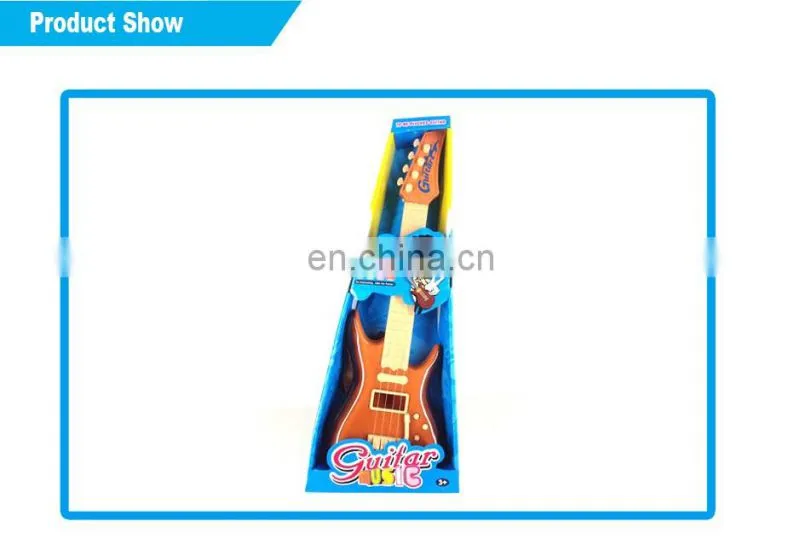 Wholesale musical instruments plastic guitar toy for kids