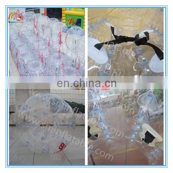 High Quality Grass Body Zorbing Ball ,kids body zorb , body bumper ball