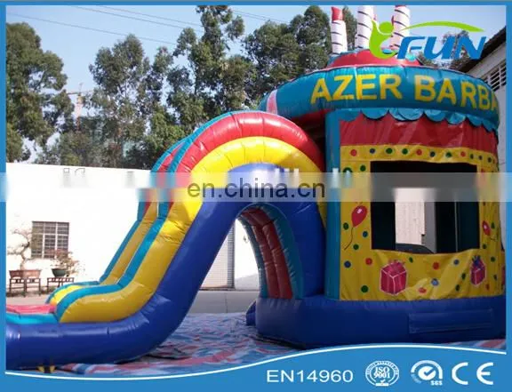 Hot sales inflatable combo for birthday party / inflatable combo castle