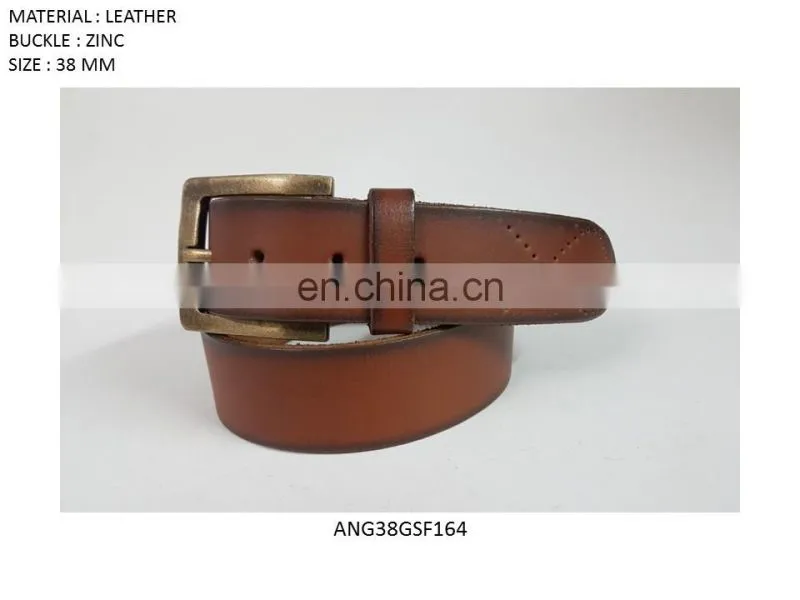 Top Grain Leather belt manufacturer, top grain leather belt exporter