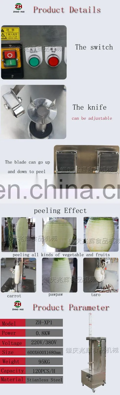 Wholesale fruit and vegetable peeling machine pineapple jack fruit peeling machine