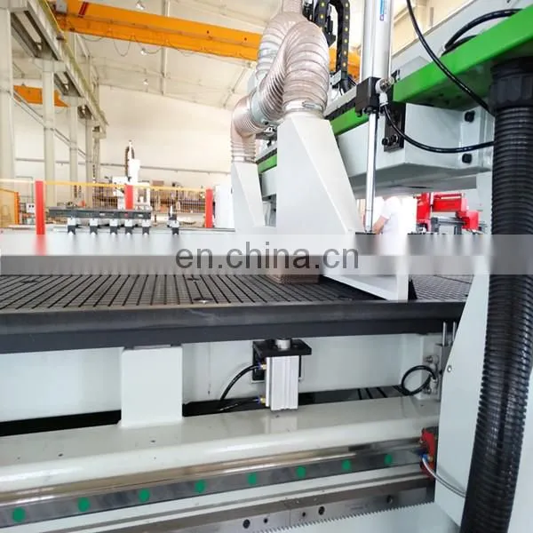 1325 pneumatic system 3 spindle , multi head cnc atc 1325 , 3d wood carving router machine 3 axis with balance cylinder