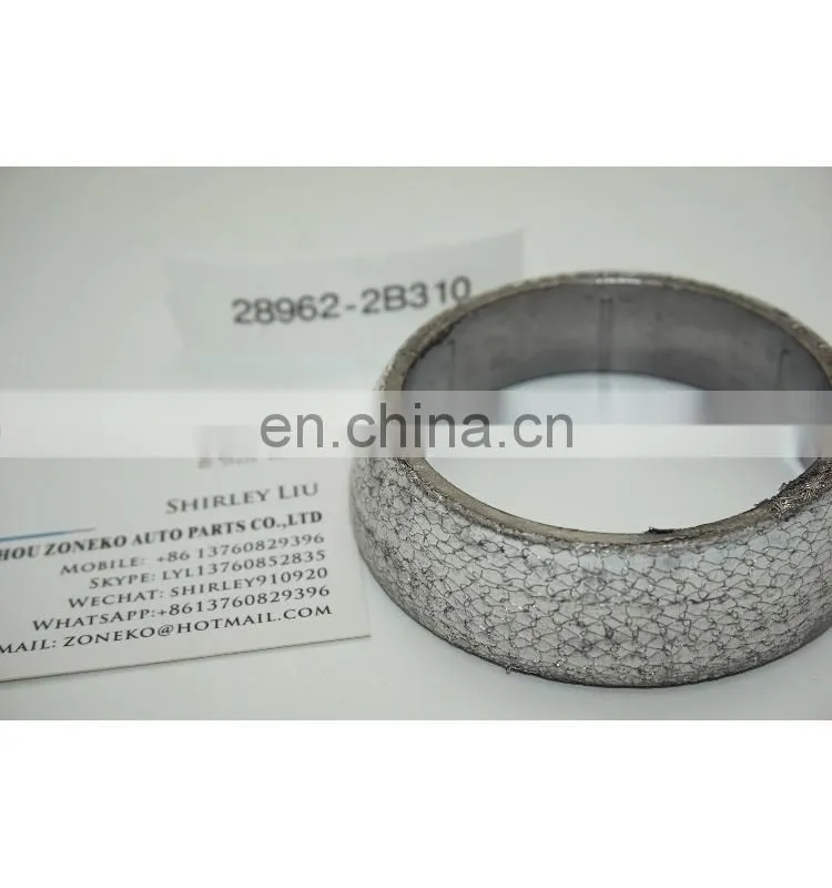 Exhaust Pipe Flange Gasket Fits For Kia Soul 1.6L 28962-2B310