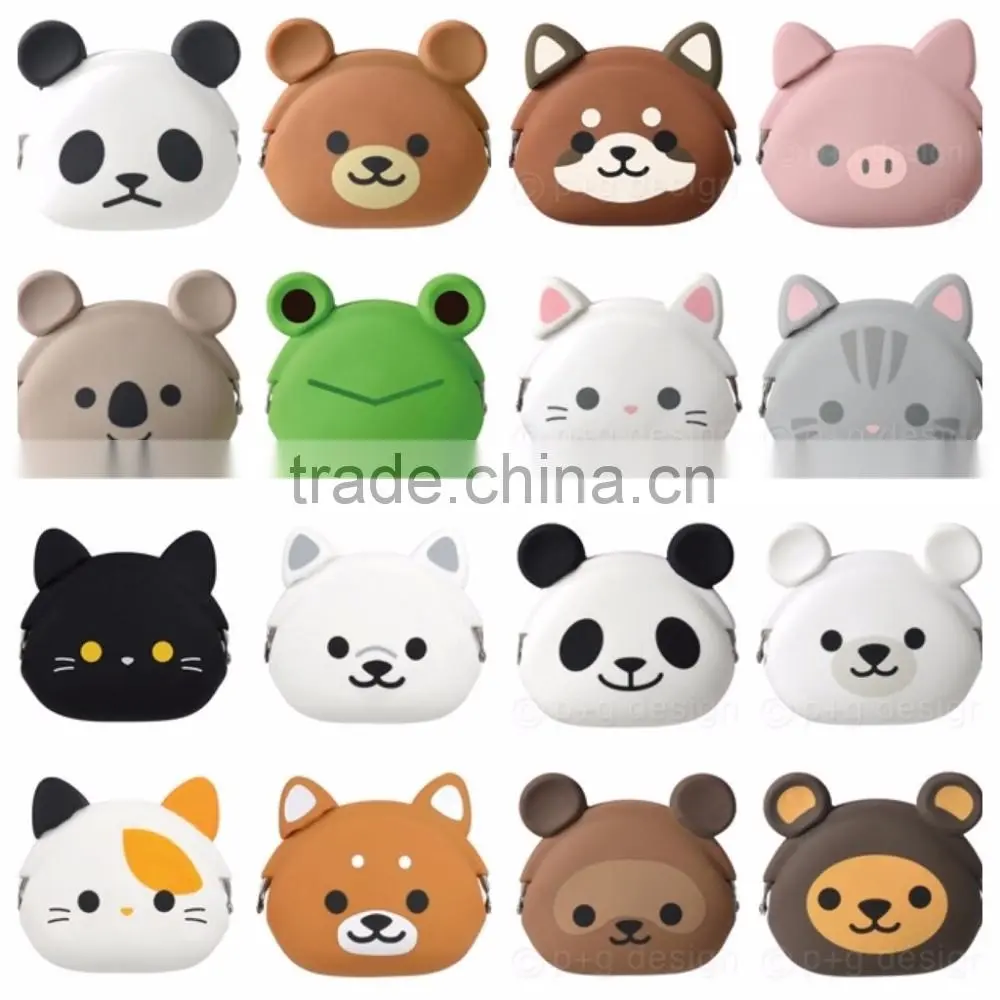 Custom Silicone Coin Purse Cute Coin Pouch Bag Pouch