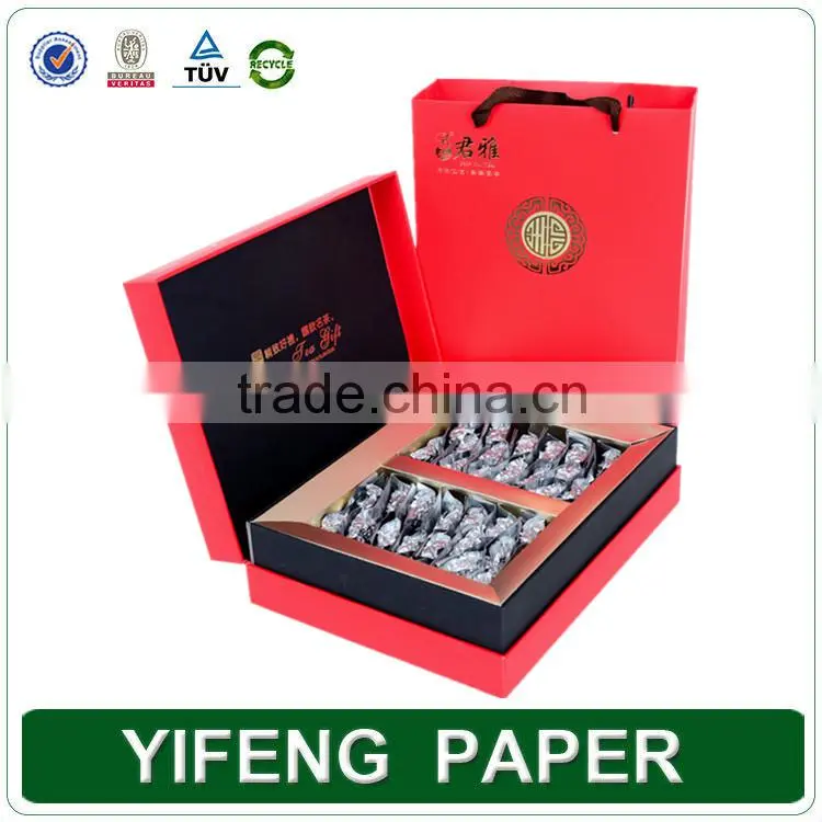 Wholesale Custom Tea Gift Chinese Green Tea Bag Packaging Box With Logo