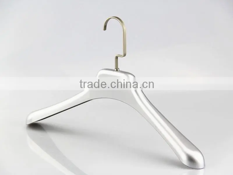 IMY-361 silver electrionic shiny coat hangers wholesale