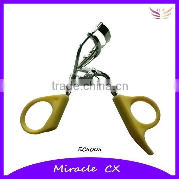 Electroplating colorful plastic handle eyelash curler