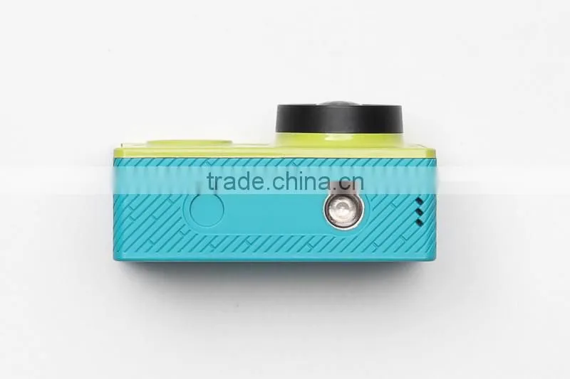 Ambarella A7LS Processor 16MP CMOS 155 Degree Wide Angle XIAOMI Yi WiFi Action Camera 60FPS@1080P 120FPS@720P With Time Lapse