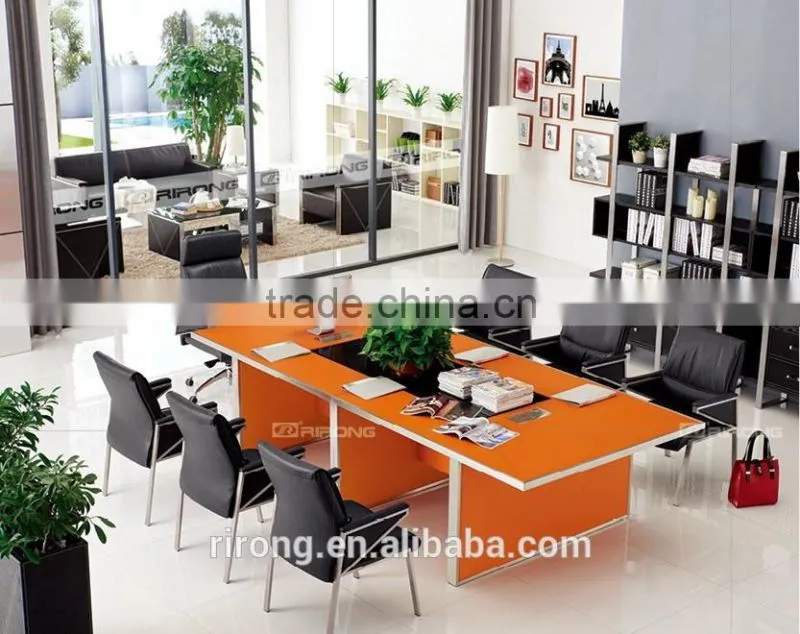 Factory oem product office black leather conference chair