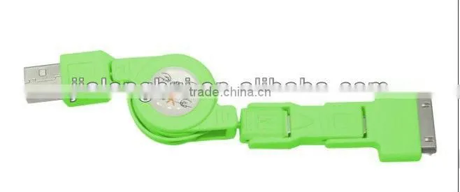 Universal usb retractable data cable 3in1 for iphone/nokia/samsung