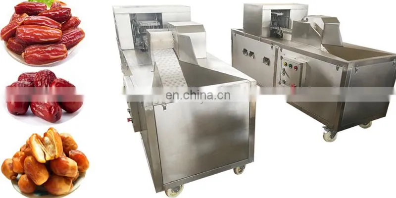 Dates pitting machine for jujube seeds removing processing 5000kg per hour processing equipment