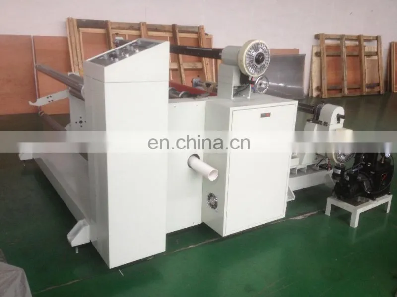 Insulation paper slitting and rewinding machine
