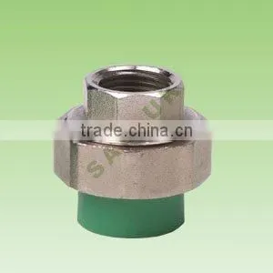 PPR Pipe Fitting Names and Parts Female Union