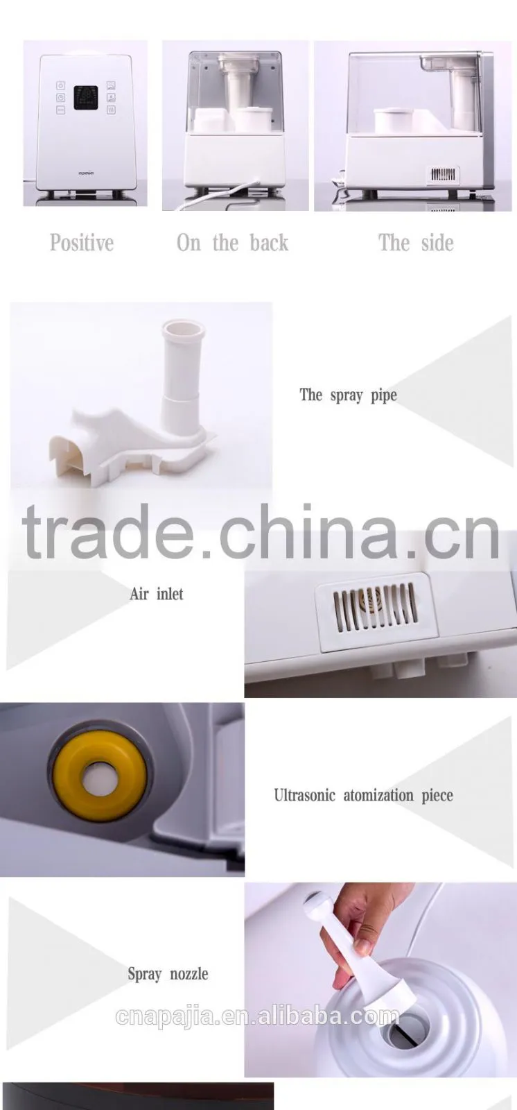 air innovations water purifier ultrasonic warm cool humidifier