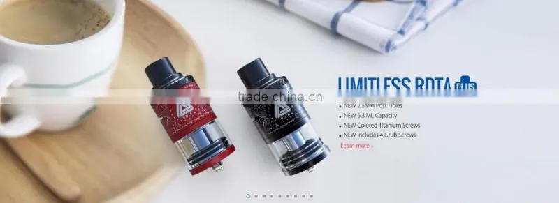 PEEK insulator 25mm diameter 6.3ml IJOY Limitless RDTA Plus Atomizer from CACUQ