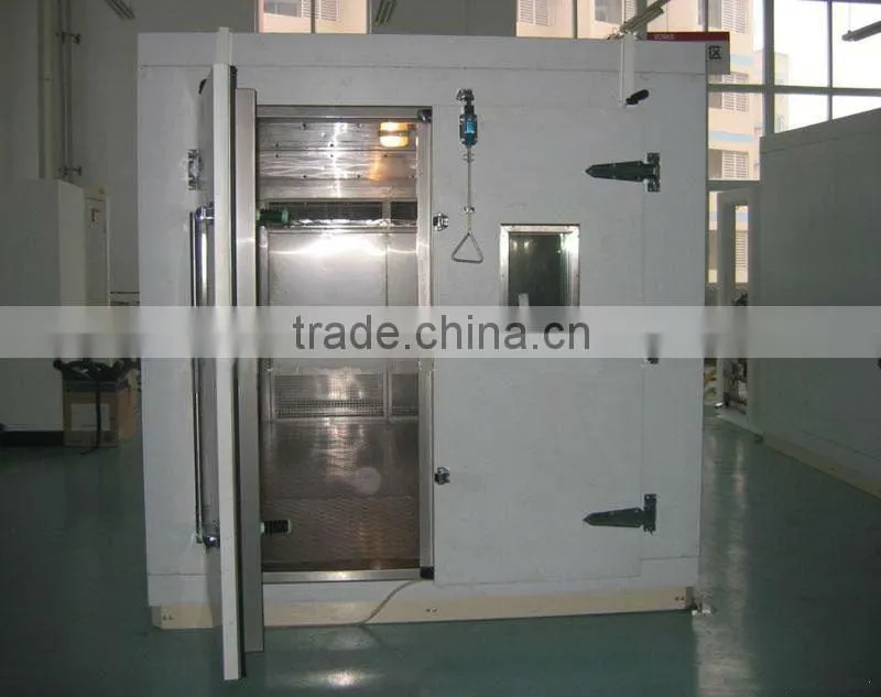 frozen cold storage room