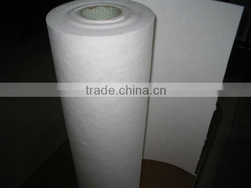 Thermal insulation ceramic fiber paper
