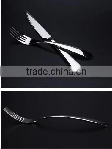 royal stainless steel cutlery set New product 3pcs big spoon&fork set