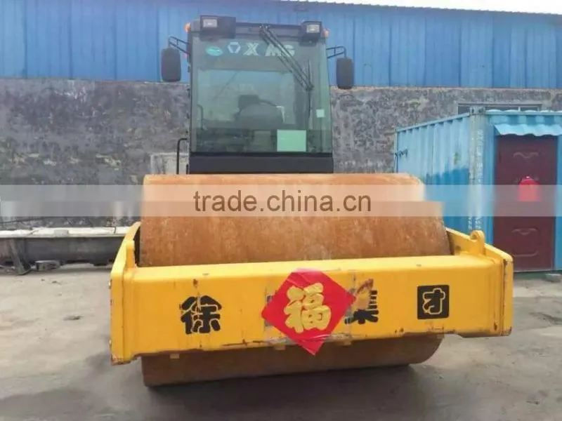 USED XCMG ROAD ROLLER 20 TON VIBRATORY ROAD ROLLER XS203J, 2014 MADE