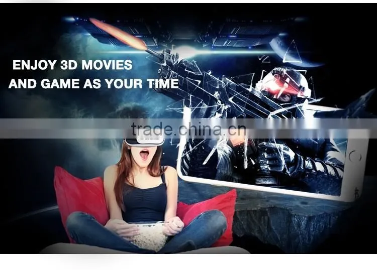 Universal Google Cardboard VR BOX 2 Virtual Reality 3D Glasses Game Movie 3D Glass For iPhone Android Mobile Phone