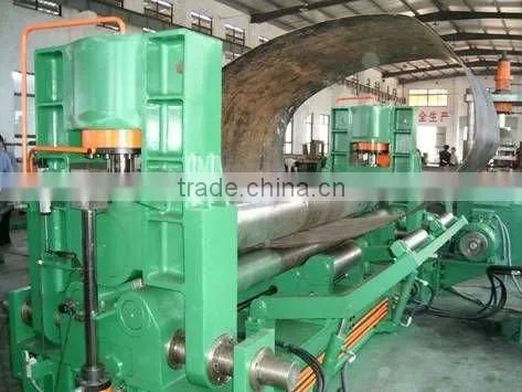 Hydraulic three roller plate rolling machine,Hydraulic symmetric plate bending machine,Three rolling machine