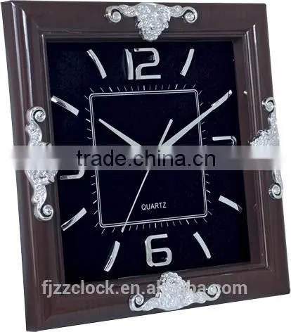 Plastic Material Wooden Color world clock gift