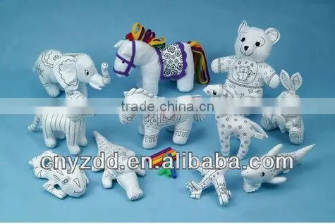 Innovative Product Washable Painting Plush Toy