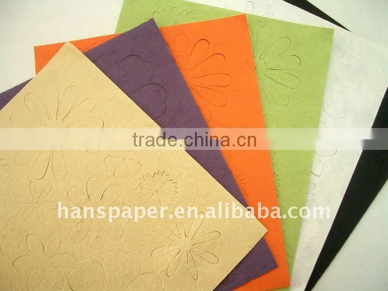 mulberry paper flowers/fancy paper
