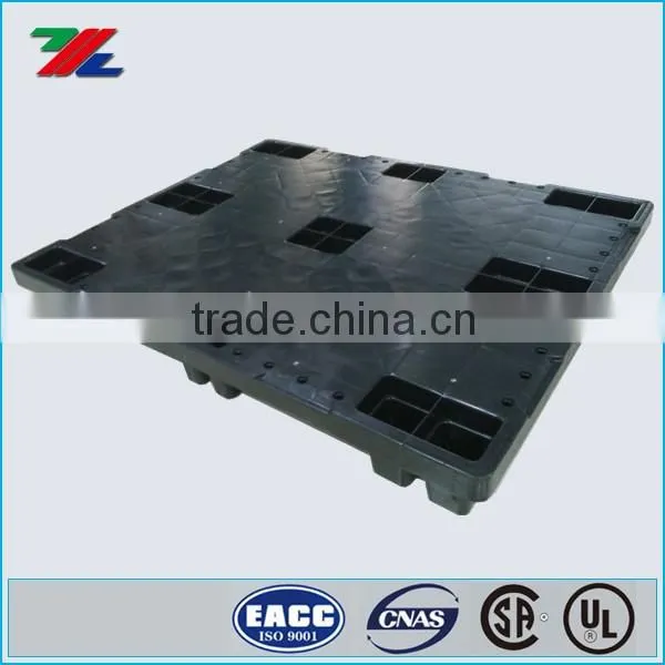 Nestable HDPE Plastic Pallet Block, 1,200 lb., 48 In. L, 40 In. W . 6 In .H with 7000lb Static Load Capacity
